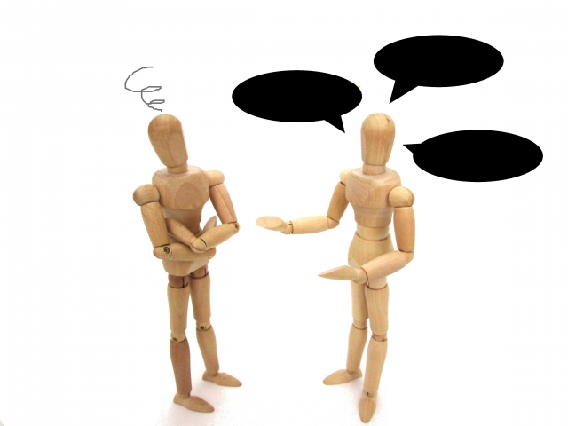 噛み合わない会話