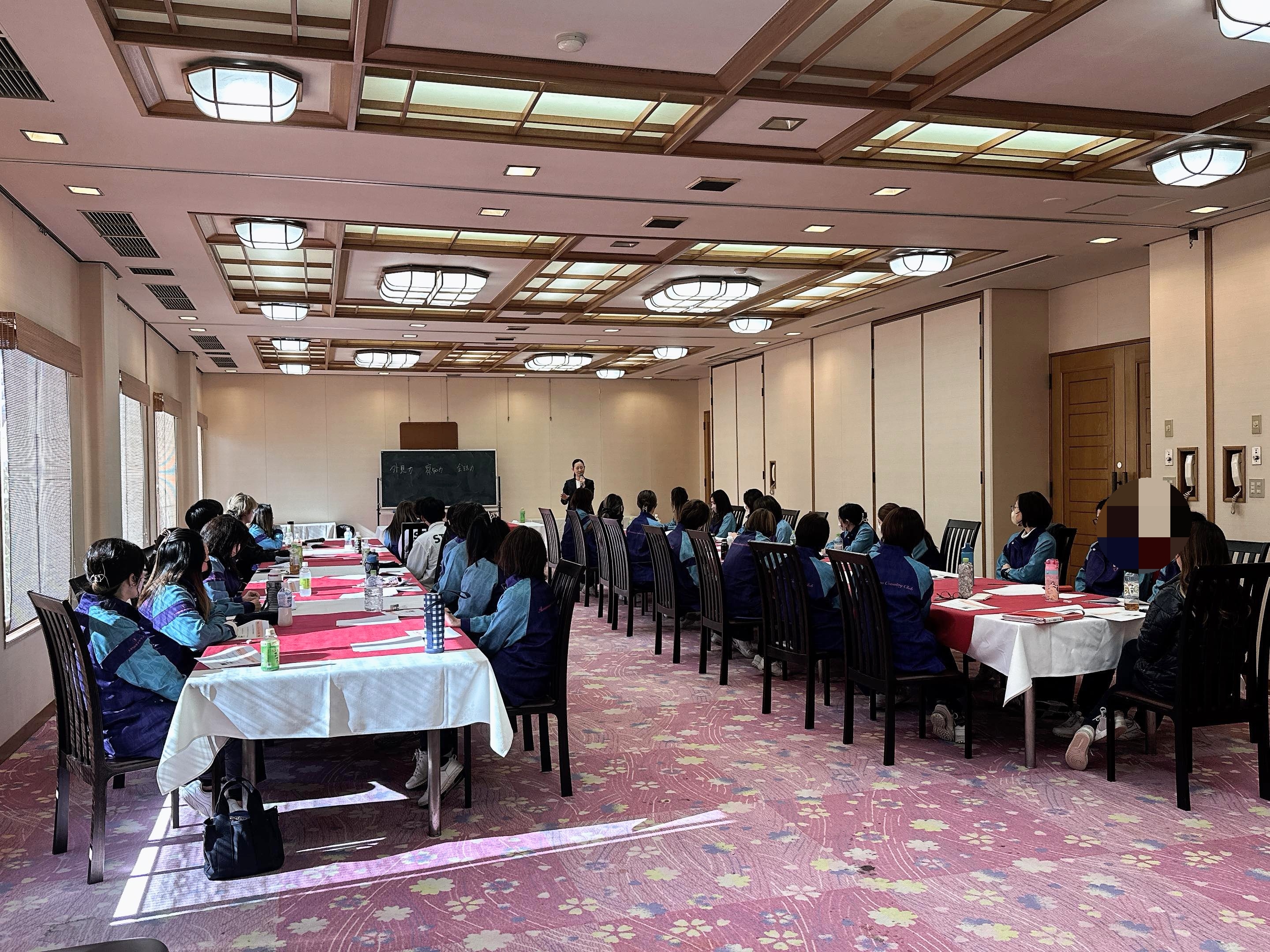 天野山カントリークラブキャディ研修