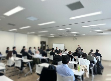 ダイチ・コーポレーション様接客マナー研修風景
