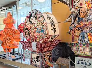 新青森駅にて