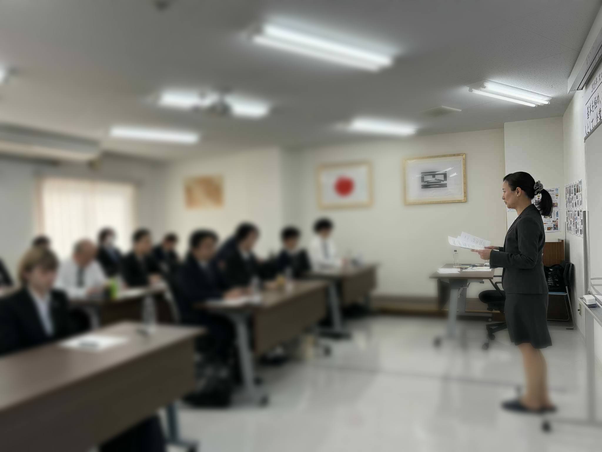 串かつだるま様研修風景