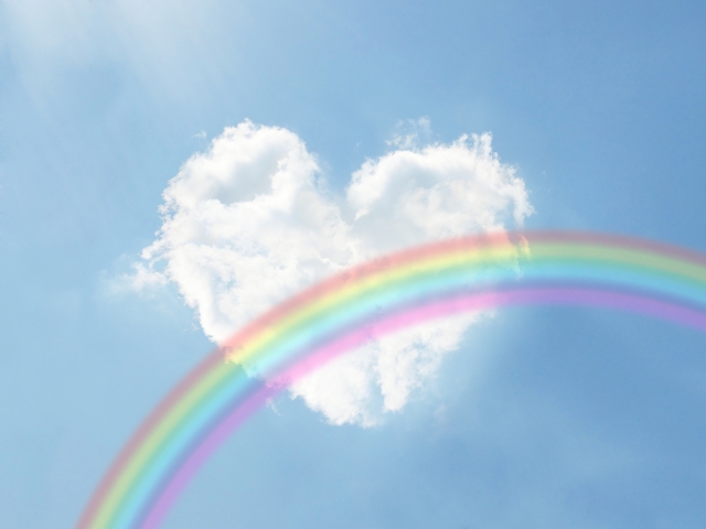 青い空