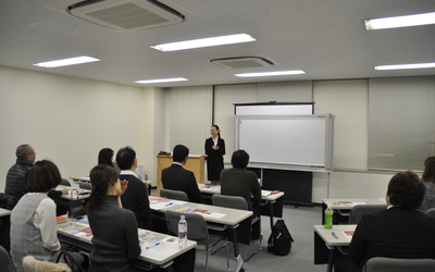 社長様、個人事業主の方々に向けて開催（＠大阪）